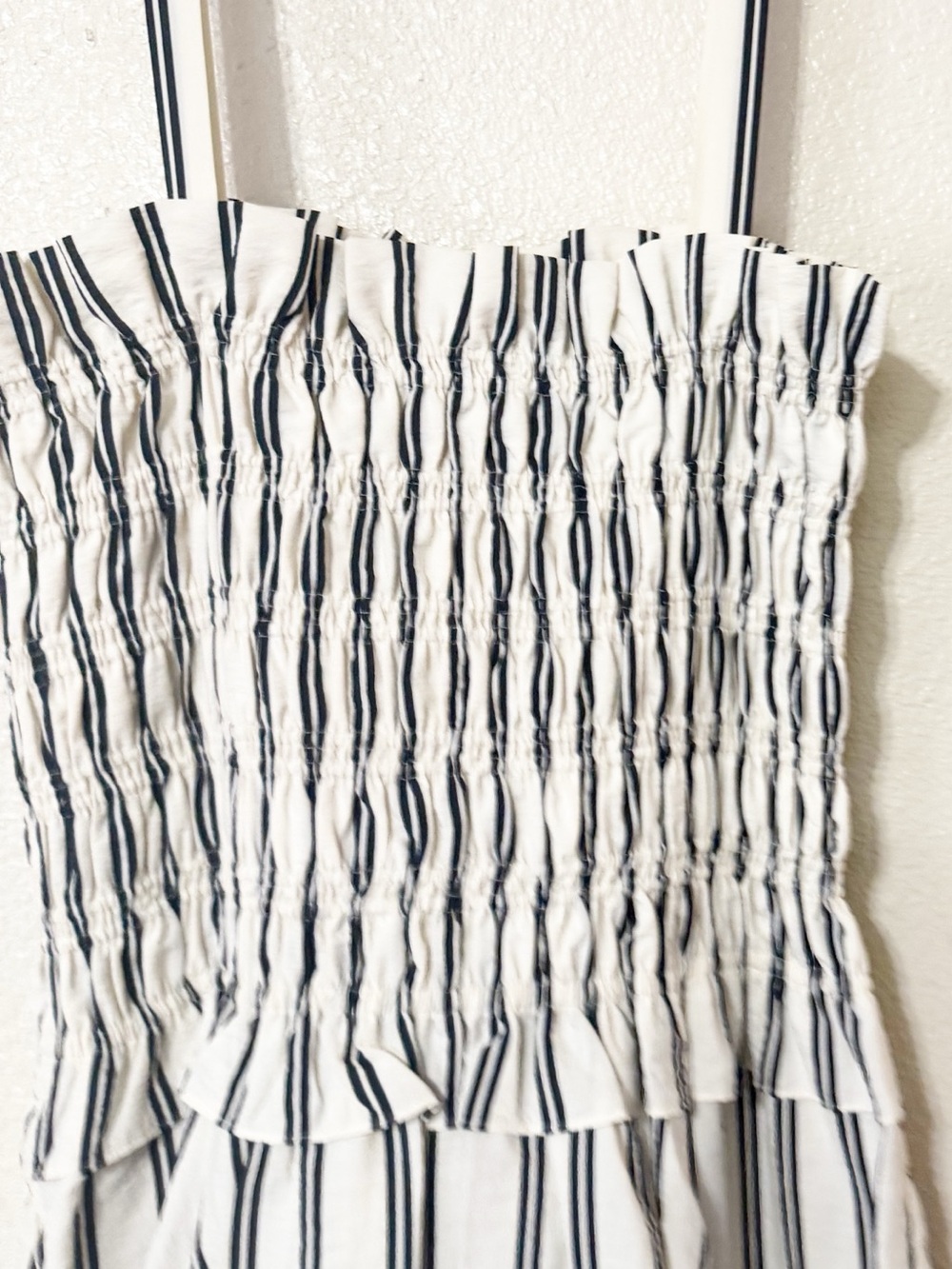 Polo by Ralph Lauren Taylor Swift Engagement Striped Silk-Blend Midi Dress NEW L - Picture 11 of 12